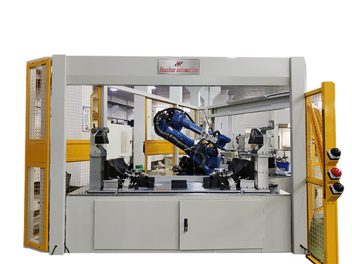 Laatste bedrijfscasus over Van de de postenrobot van MG India dubbele het lassenmachine