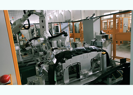 Flexibele van het Robot Ultrasone Ponsen en Lassen Machine voor Auto Plastic Bumper
