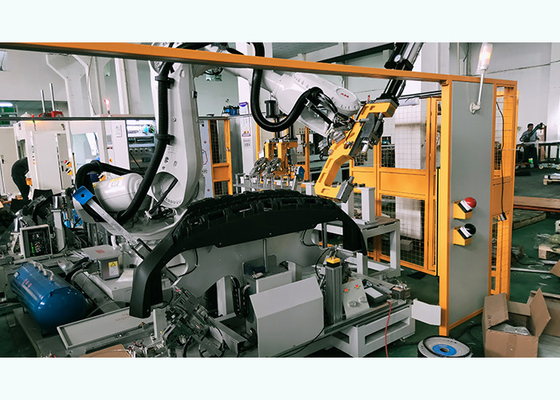 Flexibele van het Robot Ultrasone Ponsen en Lassen Machine voor Auto Plastic Bumper
