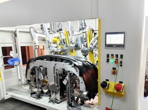 Betrouwbare ultrasone punchmachine voor voor- en achterbumpers van verschillende modellen