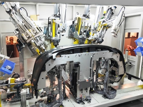 Betrouwbare ultrasone punchmachine voor voor- en achterbumpers van verschillende modellen