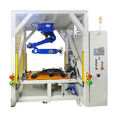 Clipvoeding Precisie Enkele 6-Assige Robot Clip Invoegsysteem Voor Automotive Deurpaneel Montage