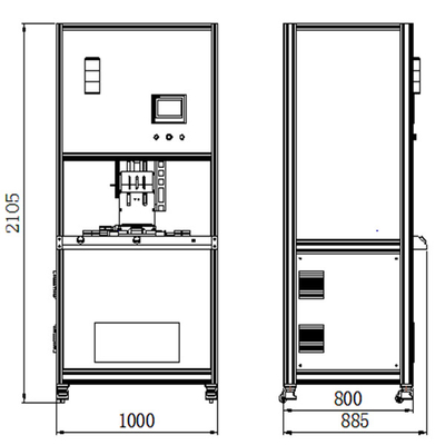 Het servo Automatische Multi Hoofd20khz van 4T Supersonische Lassen van de het Ultrasone Lassenmachine