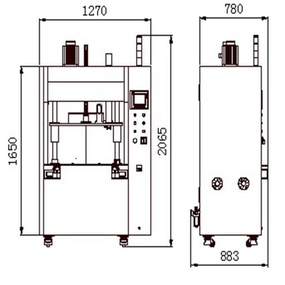 Van de het Lassenmachine van Standard 6540 Spiraalvormige Servo Pneumatische de Vleklasser