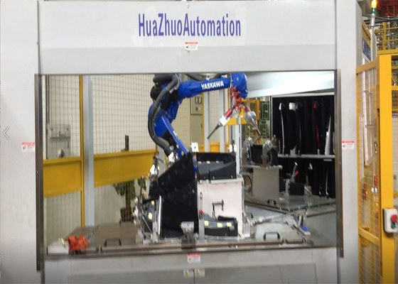6mm/S robotachtig PLC van Lassensystemen Automatisch Aluminium voor Autotraliewerk