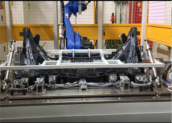6mm/S robotachtig PLC van Lassensystemen Automatisch Aluminium voor Autotraliewerk