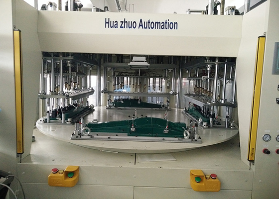 Het Lassenmachine van de draaischijfwarmhoudplaat het Servo 1200mm Kleine Hete Vastnagelen