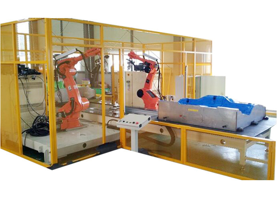 De servo Zij van het de Laserlassen van de Versieringsrobot Lasser van de de Machine220v Robotachtige Vlek
