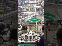 Huazhuo Group Auto ABC-stijl Onderdelen Assemblagelijn inclusief Bekleding, Ultrasoon Lassen en Clips Invoegen