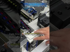 Ter plaatse ponsen & lassen van radarcover op PP achterbumper