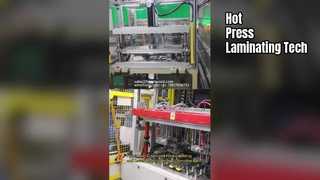 Rimpels op het laadpaneel? Hot-Press lamineeroplossing